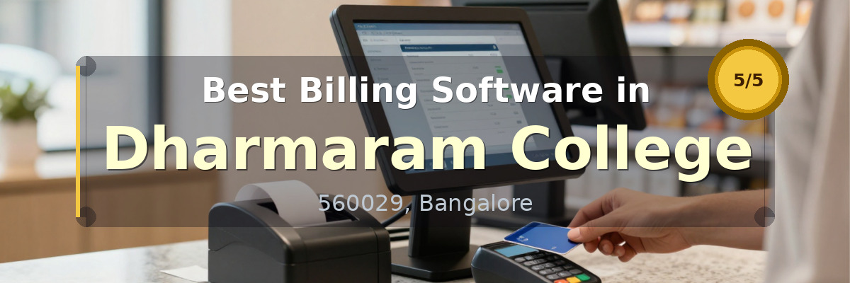 Billing Software in Dharmaram College Bangalore - Wondersoft