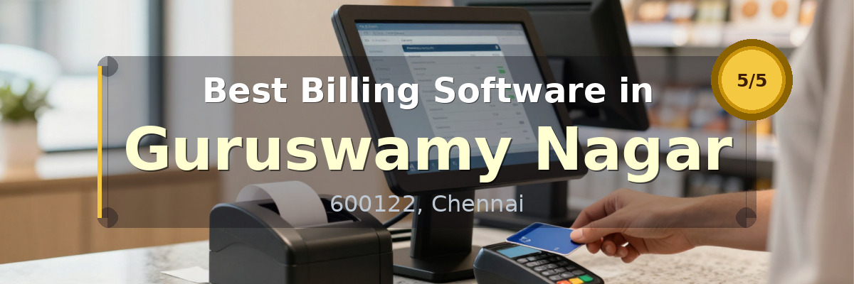 Billing Software in Guruswamy Nagar Chennai - Wondersoft