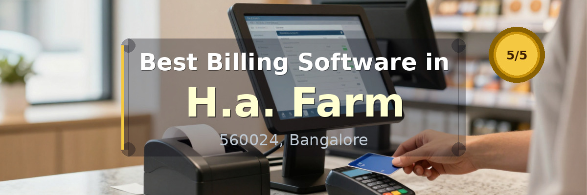 Billing Software in H.a. Farm Bangalore - Wondersoft