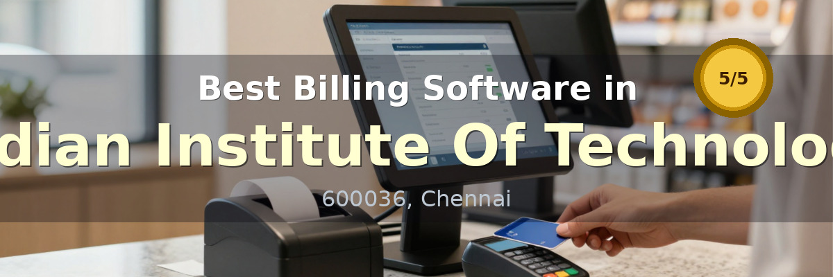 Billing Software in Indian Institute Of Technology Chennai - Wondersoft