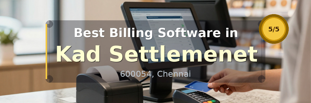 Billing Software in Kad Settlemenet Chennai - Wondersoft