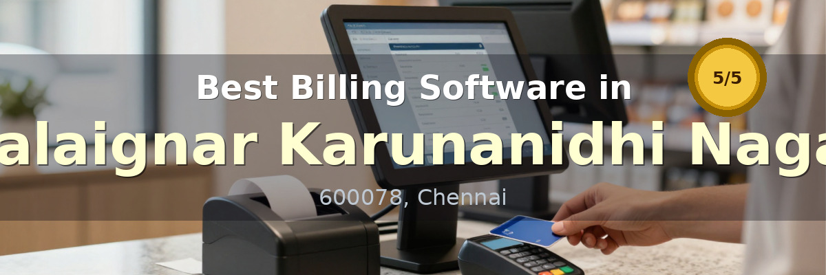 Billing Software in Kalaignar Karunanidhi Nagar Chennai - Wondersoft