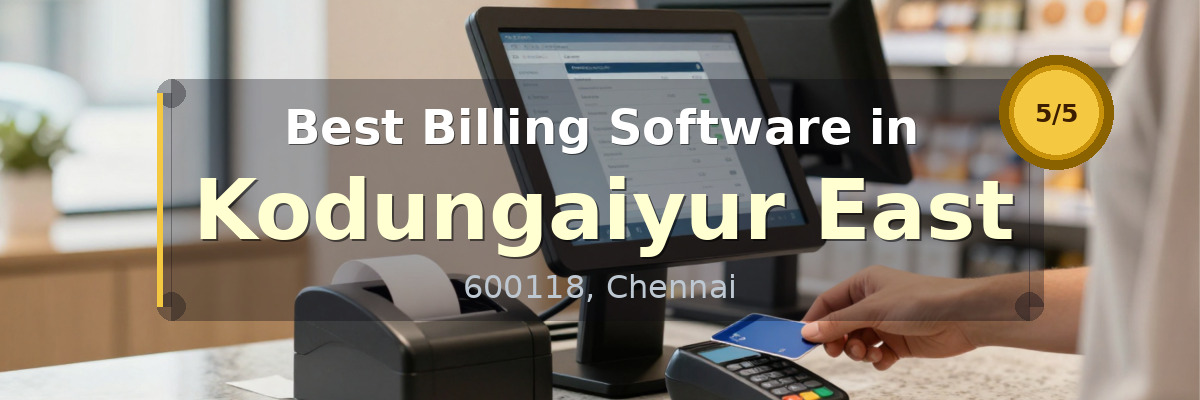 Billing Software in Kodungaiyur East Chennai - Wondersoft