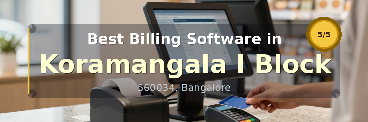 Billing Software in Koramangala I Block Bangalore - Wondersoft
