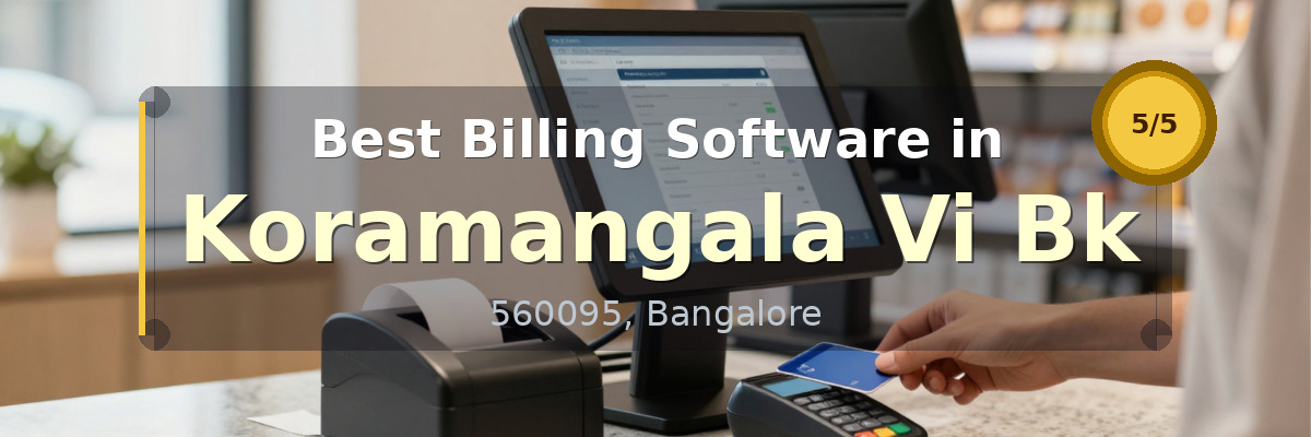 Billing Software in Koramangala Vi Bk Bangalore - Wondersoft
