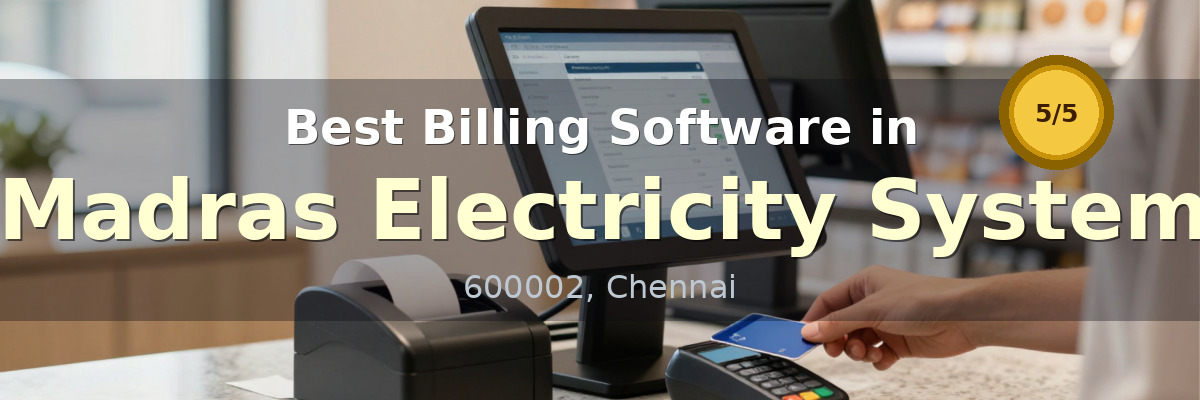 Billing Software in Madras Electricity System Chennai - Wondersoft