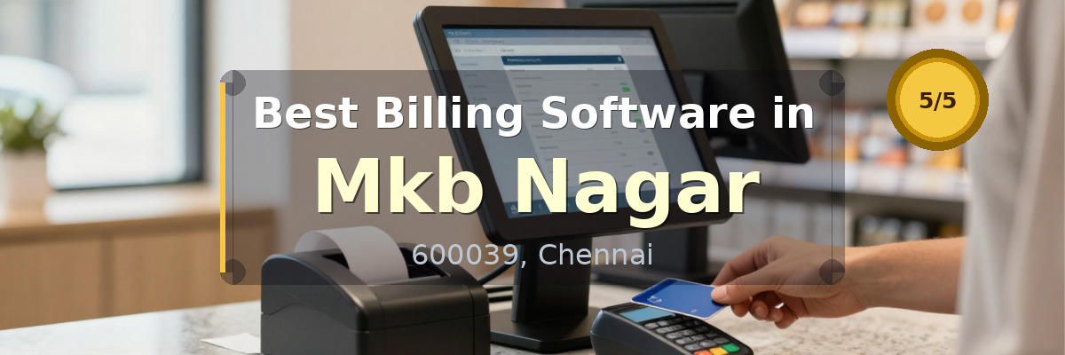 Billing Software in Mkb Nagar Chennai - Wondersoft