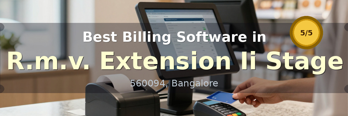 Billing Software in R.m.v. Extension Ii Stage Bangalore - Wondersoft