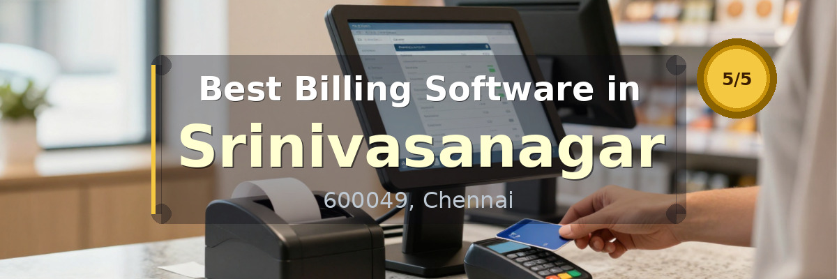 Billing Software in Srinivasanagar Chennai - Wondersoft