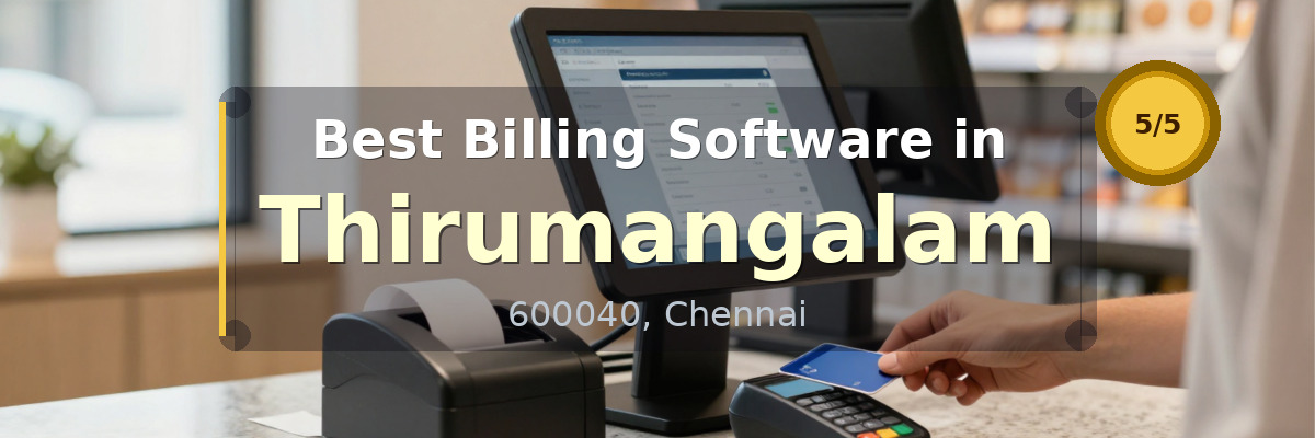 Billing Software in Thirumangalam Chennai - Wondersoft