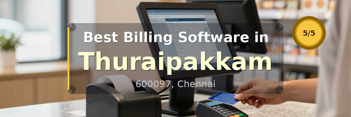 Billing Software in Thuraipakkam Chennai - Wondersoft