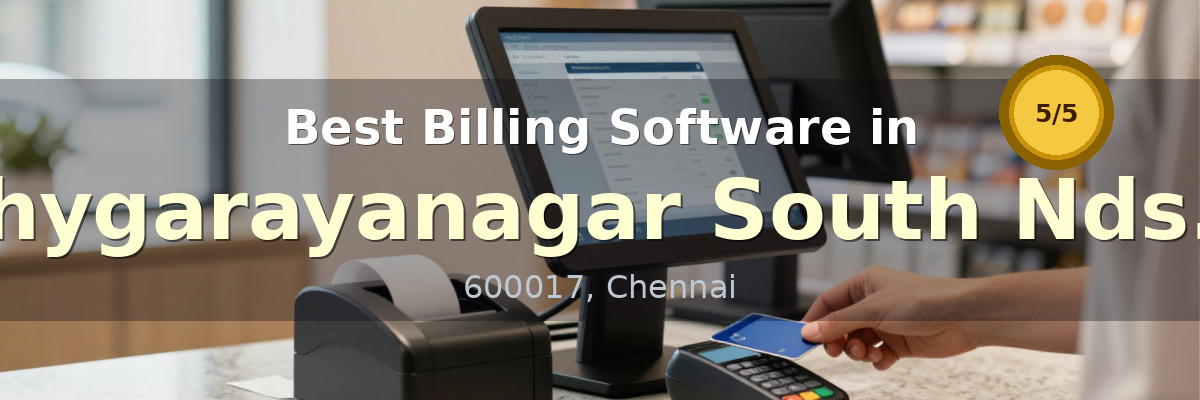 Billing Software in Thygarayanagar South Nds.o Chennai - Wondersoft
