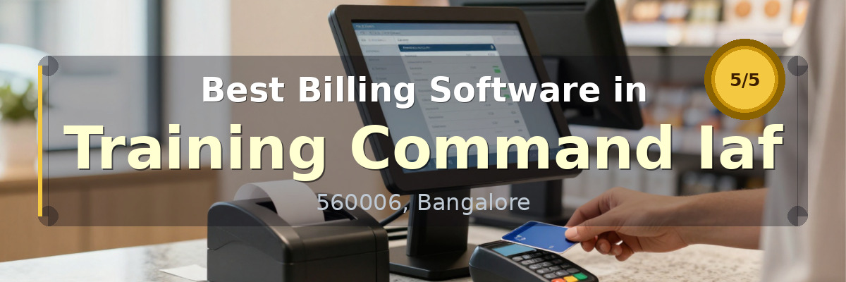 Billing Software in Training Command Iaf Bangalore - Wondersoft