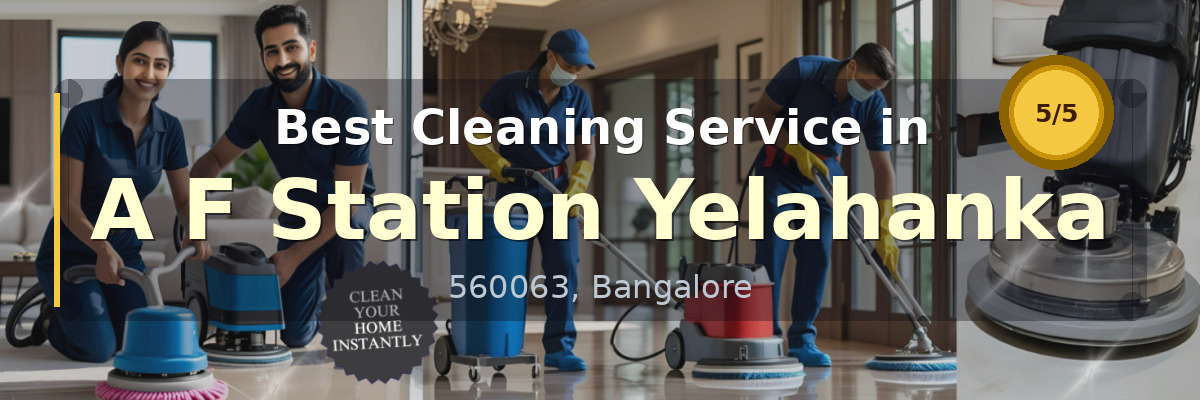 Cleaning Service in A F Station Yelahanka Bangalore - Deepcare