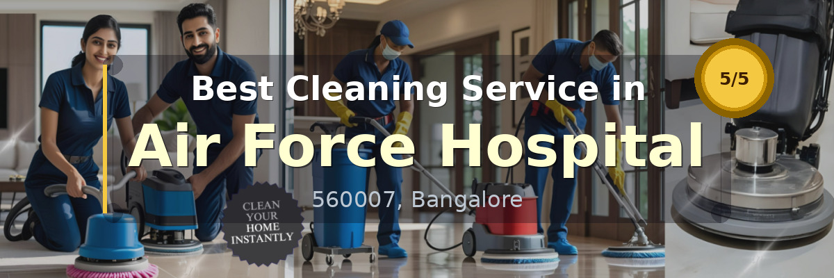 Cleaning Service in Air Force Hospital Bangalore - Deepcare