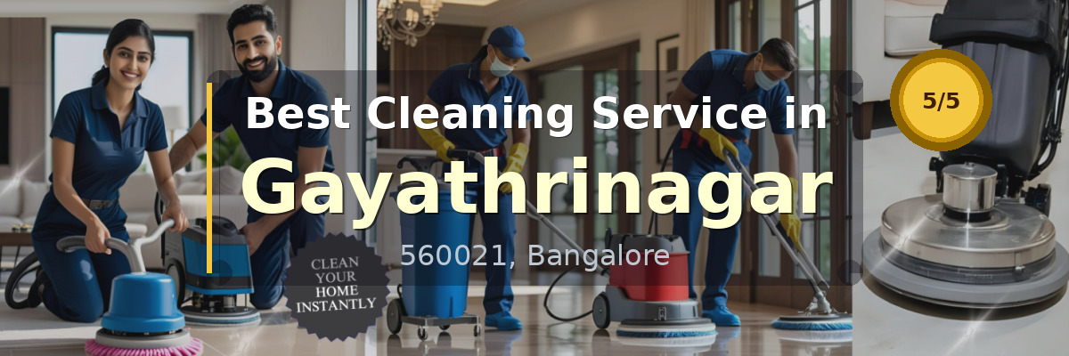 Cleaning Service in Gayathrinagar Bangalore - Deepcare