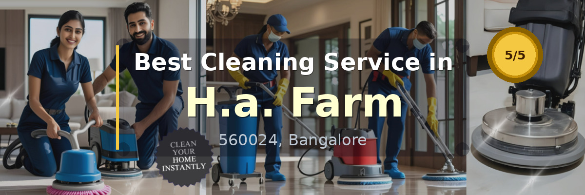 Cleaning Service in H.a. Farm Bangalore - Deepcare