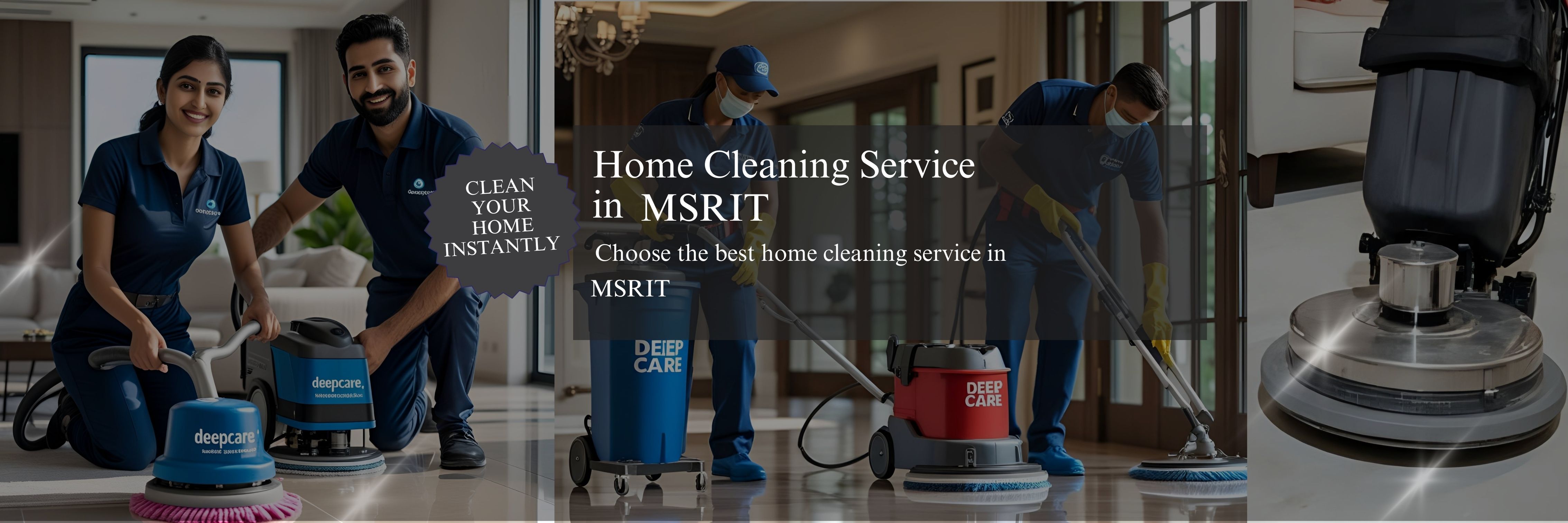 Cleaning Service in Msrit Bangalore - Deepcare