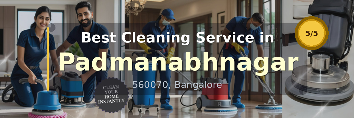 Cleaning Service in Padmanabhnagar Bangalore - Deepcare