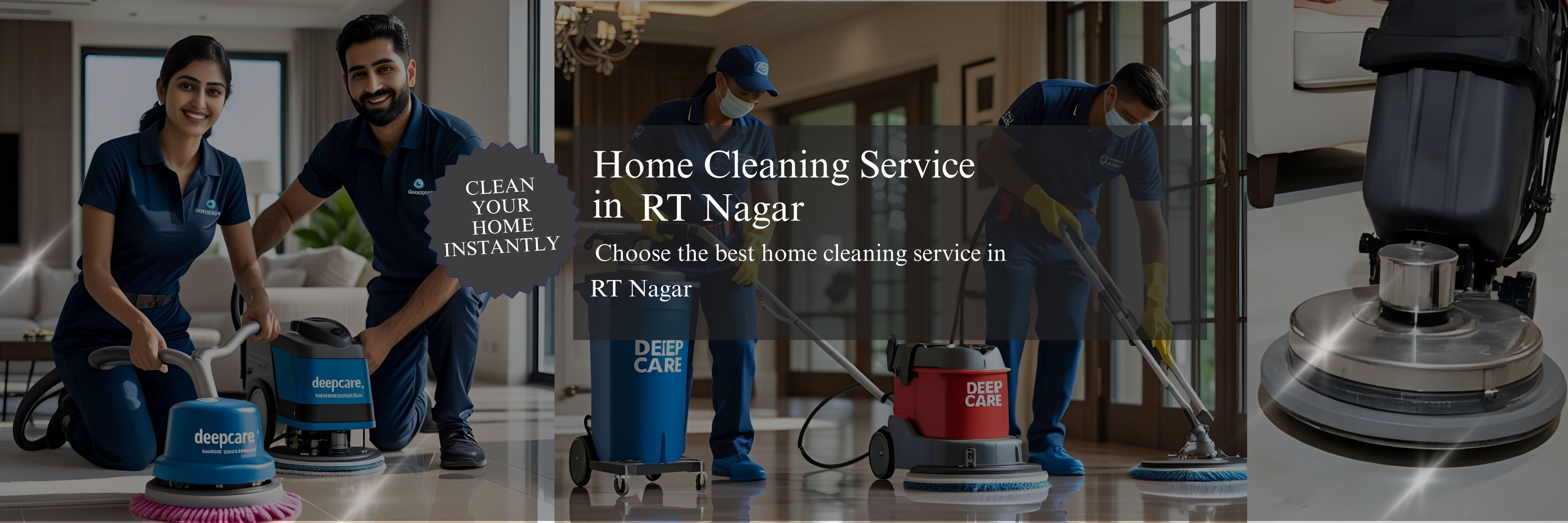 Cleaning Service in Rt-nagar Bangalore - Deepcare