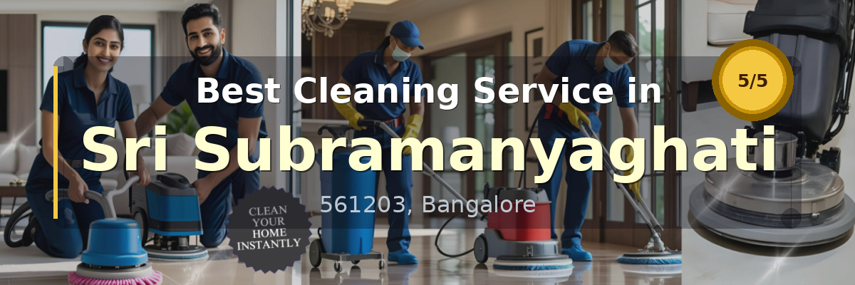 Cleaning Service in Sri Subramanyaghati Bangalore - Deepcare