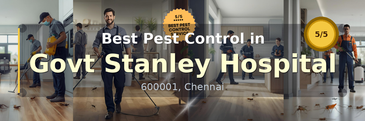Pest Control in Govt Stanley Hospital Chennai - Vijay Pest Control