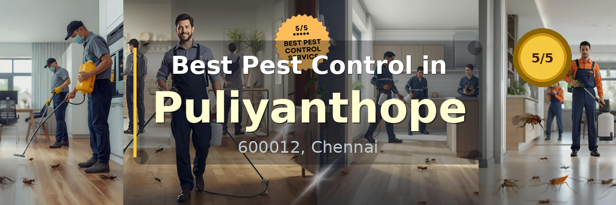 Pest Control in Puliyanthope Chennai - Vijay Pest Control