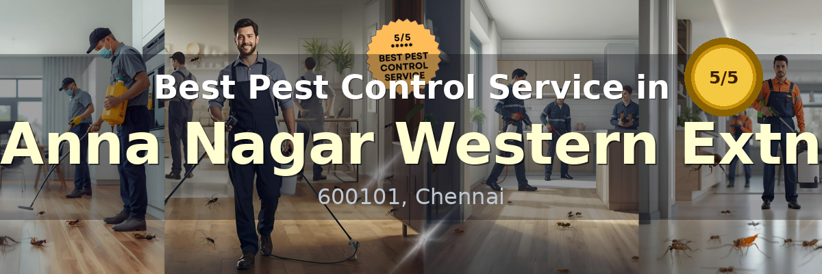 Pest Control Service in Anna Nagar Western Extn Chennai - Vijay Pest Control