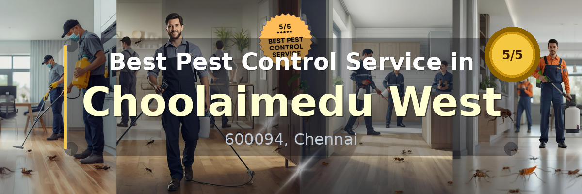 Pest Control Service in Choolaimedu West Chennai - Vijay Pest Control