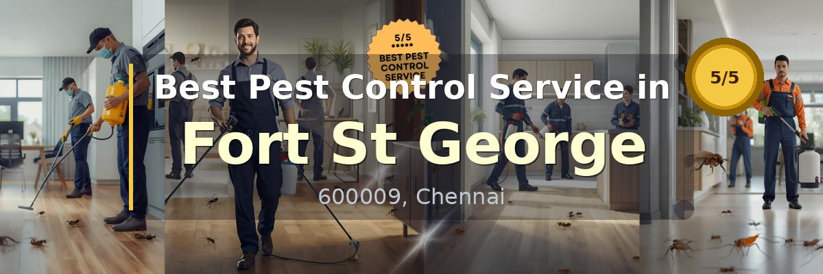 Pest Control Service in Fort St George Chennai - Vijay Pest Control
