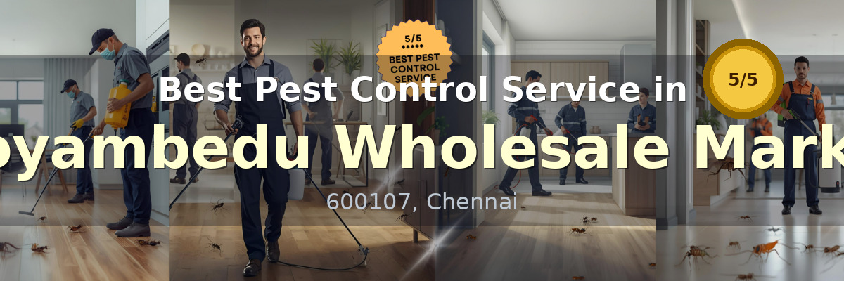 Pest Control Service in Koyambedu Wholesale Market Chennai - Vijay Pest Control