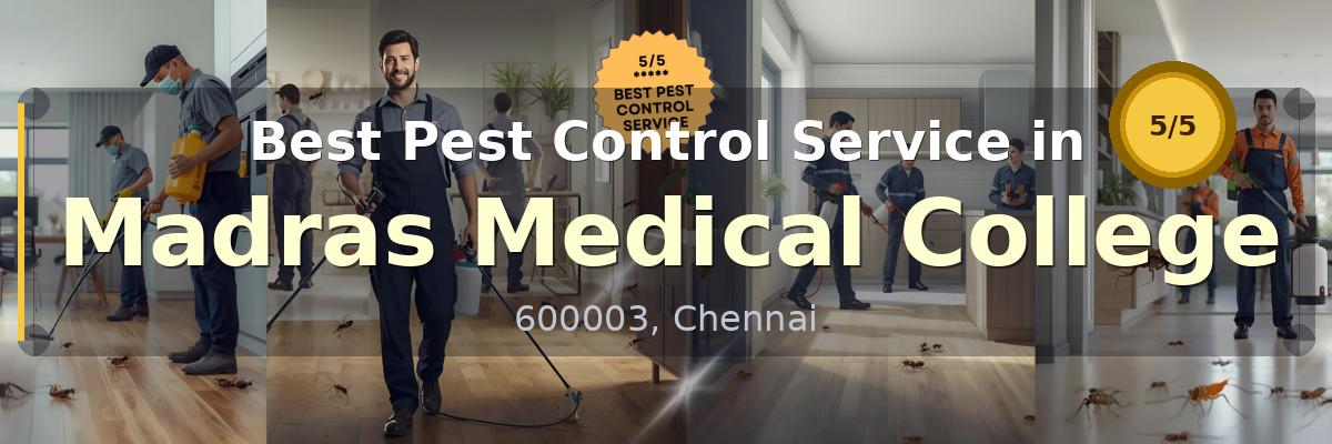 Pest Control Service in Madras Medical College Chennai - Vijay Pest Control