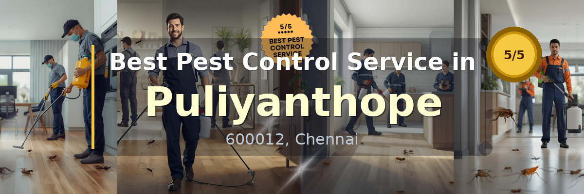 Pest Control Service in Puliyanthope Chennai - Vijay Pest Control