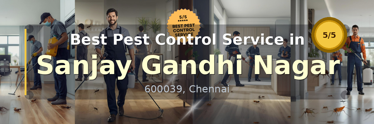 Pest Control Service in Sanjay Gandhi Nagar Chennai - Vijay Pest Control