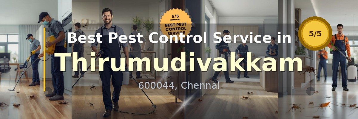 Pest Control Service in Thirumudivakkam Chennai - Vijay Pest Control
