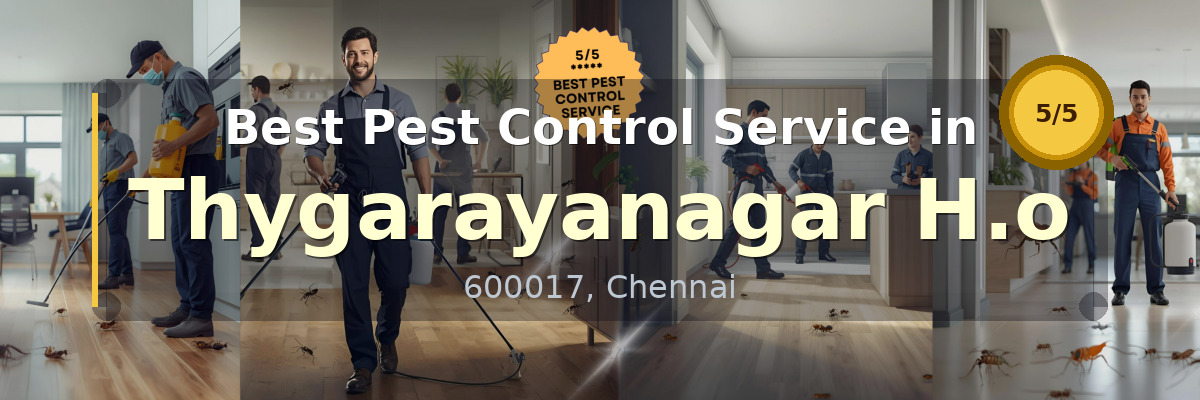 Pest Control Service in Thygarayanagar H.o Chennai - Vijay Pest Control