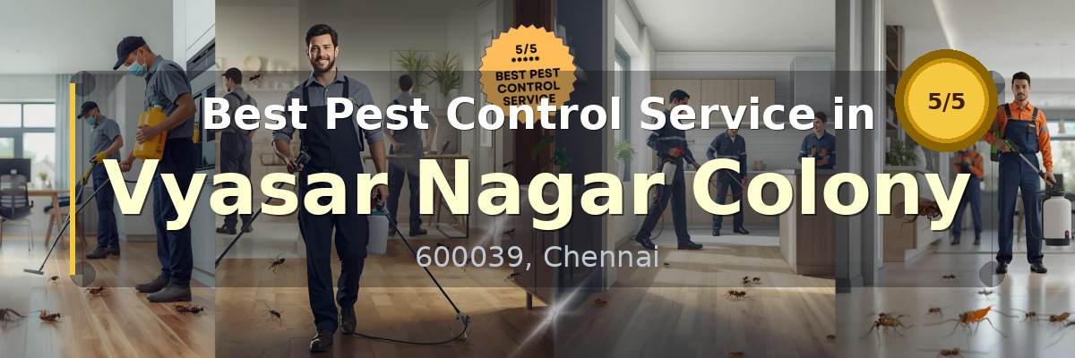 Pest Control Service in Vyasar Nagar Colony Chennai - Vijay Pest Control