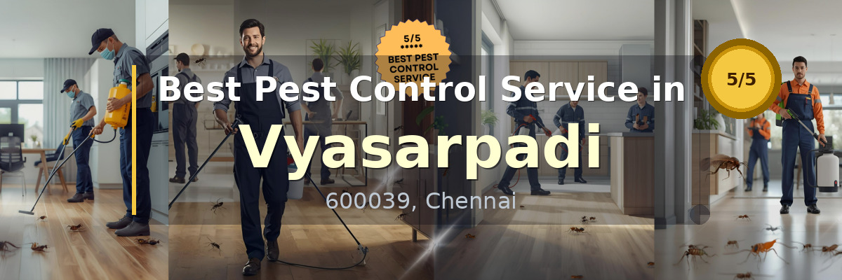 Pest Control Service in Vyasarpadi Chennai - Vijay Pest Control