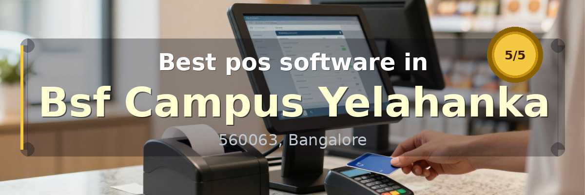 pos software in Bsf Campus Yelahanka Bangalore - Wondersoft
