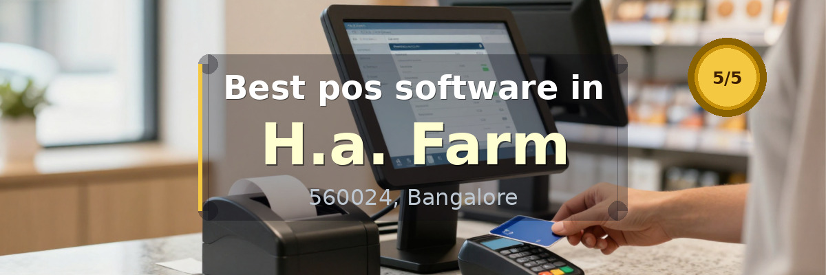 pos software in H.a. Farm Bangalore - Wondersoft