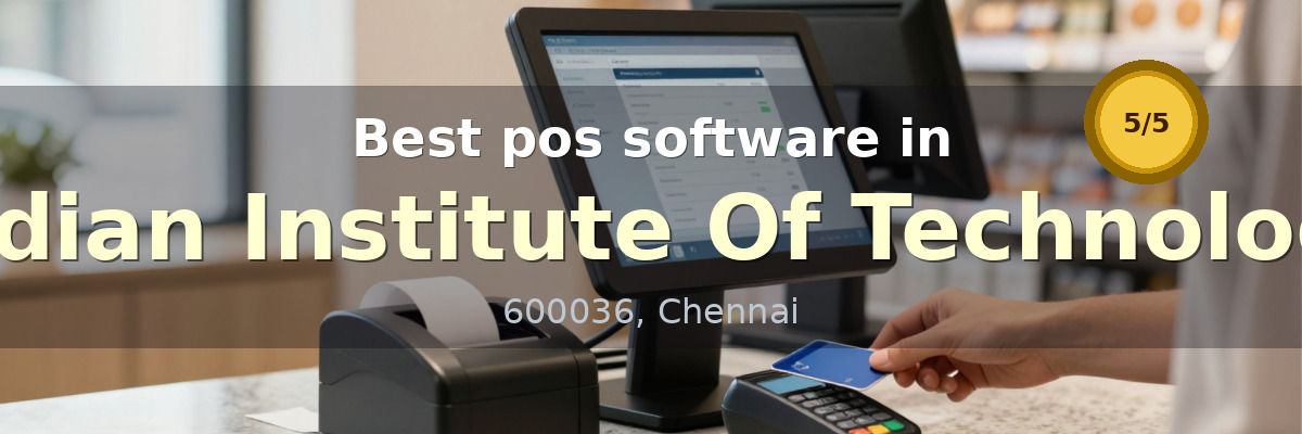 pos software in Indian Institute Of Technology Chennai - Wondersoft