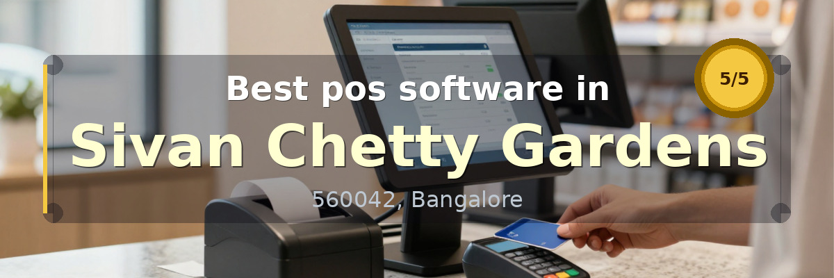 pos software in Sivan Chetty Gardens Bangalore - Wondersoft