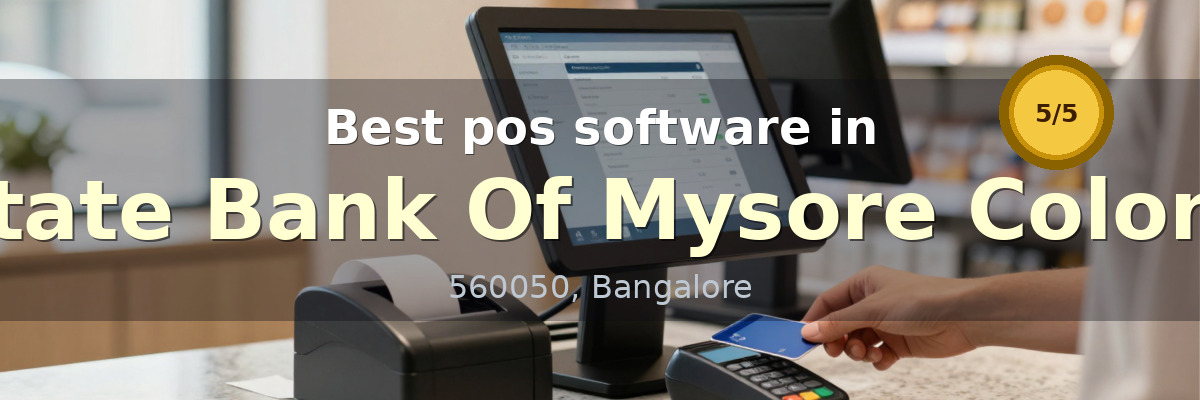 pos software in State Bank Of Mysore Colony Bangalore - Wondersoft