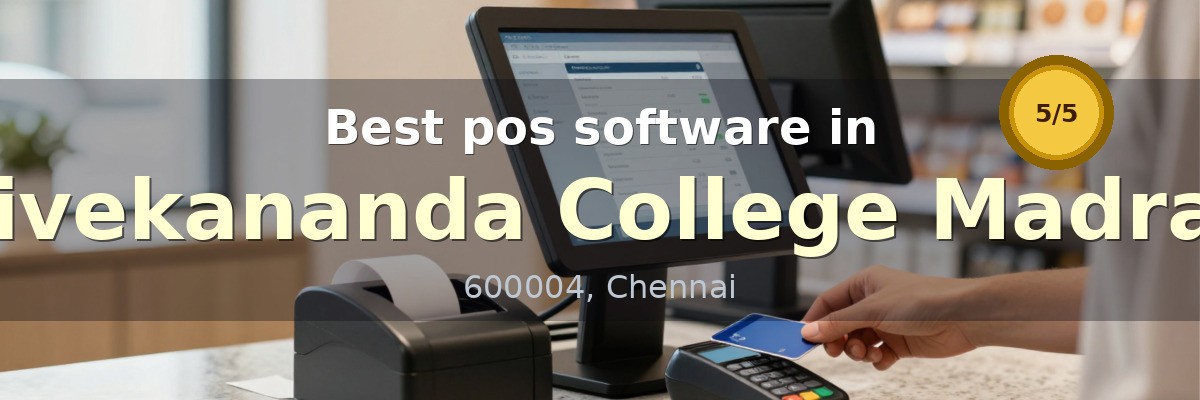 pos software in Vivekananda College Madras Chennai - Wondersoft