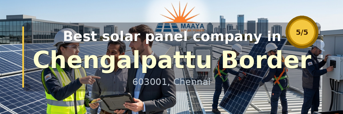 solar panel company in Chengalpattu Border Chennai - Maaya Solar Power Tech