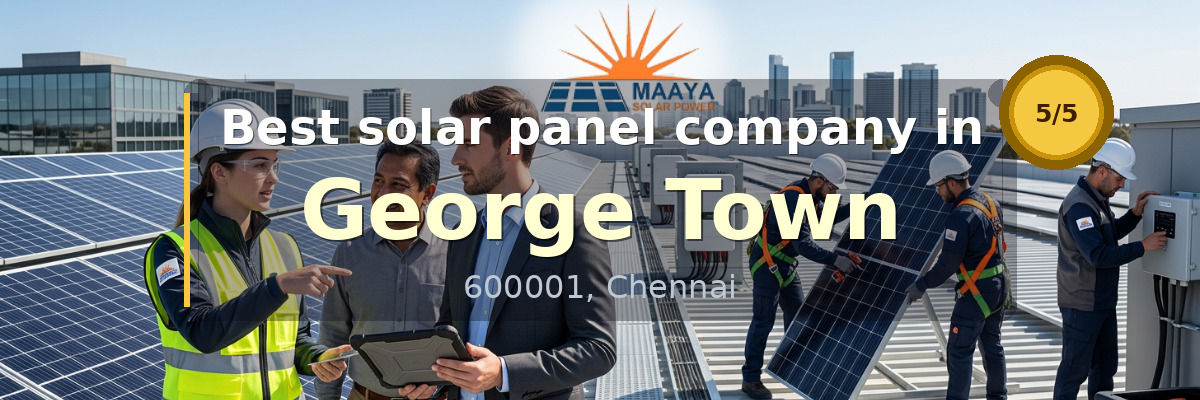 solar panel company in George Town Chennai - Maaya Solar Power Tech