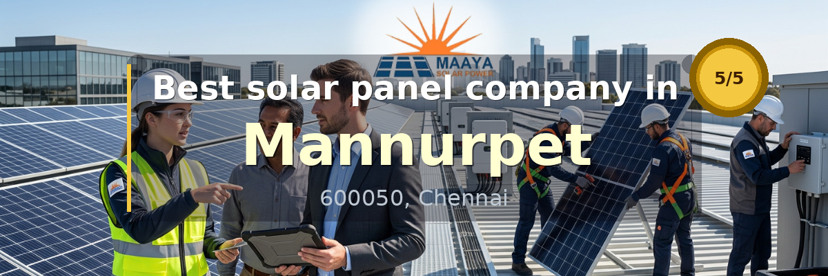 solar panel company in Mannurpet Chennai - Maaya Solar Power Tech