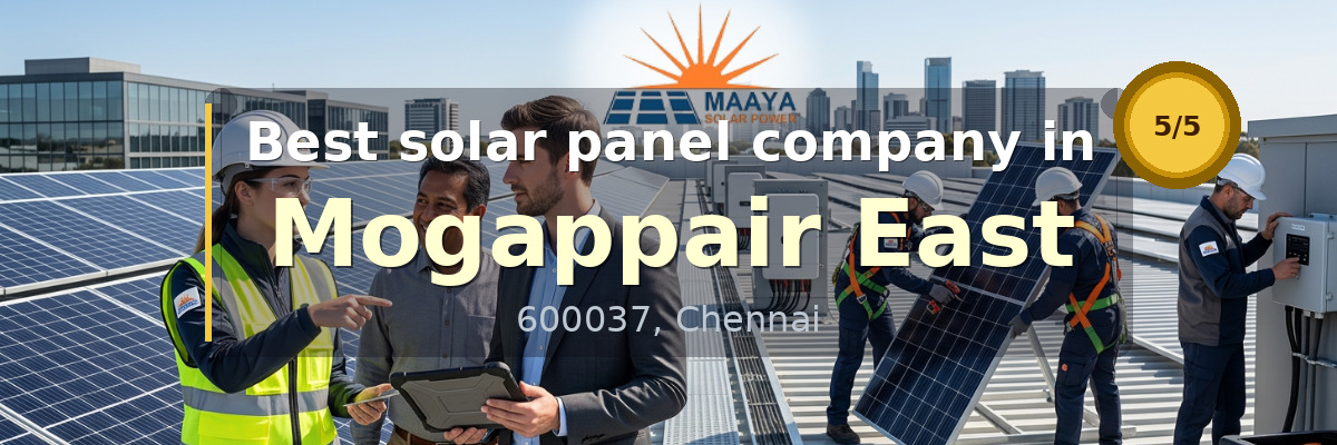 solar panel company in Mogappair East Chennai - Maaya Solar Power Tech