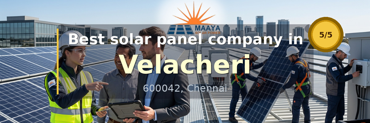 solar panel company in Velacheri Chennai - Maaya Solar Power Tech