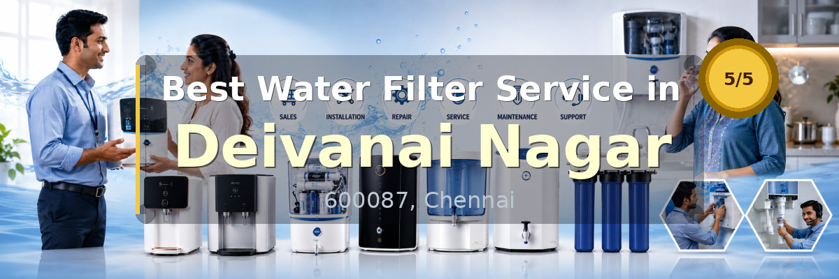 Water Filter Service in Deivanai Nagar Chennai - Nivedhan Aqua Cure Systems